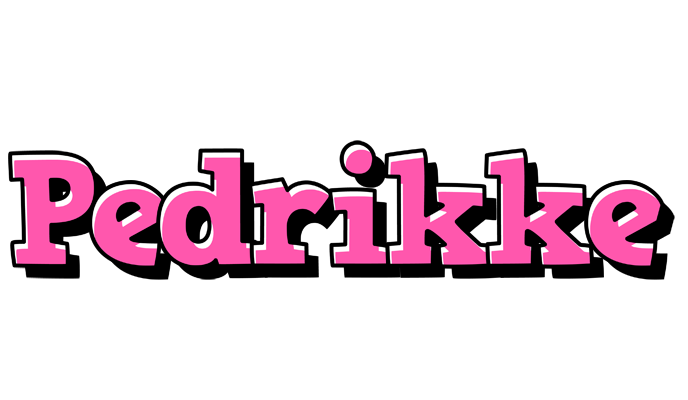 Pedrikke girlish logo