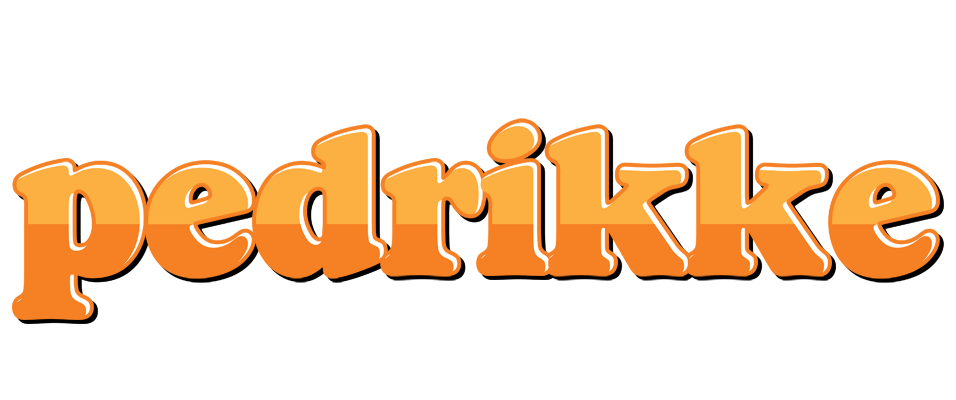 Pedrikke orange logo