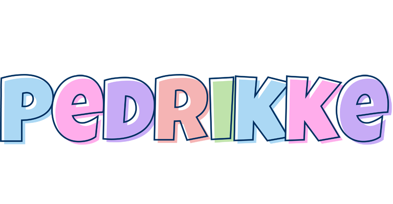 Pedrikke pastel logo