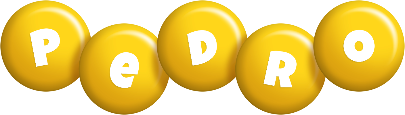 Pedro candy-yellow logo
