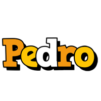 Pedro cartoon logo