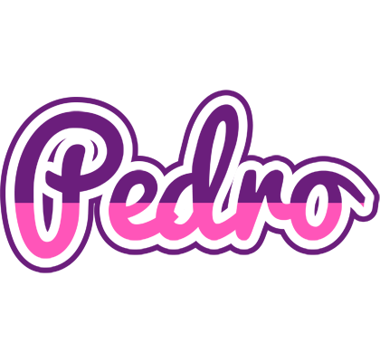Pedro cheerful logo