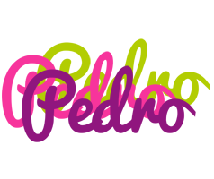 Pedro flowers logo