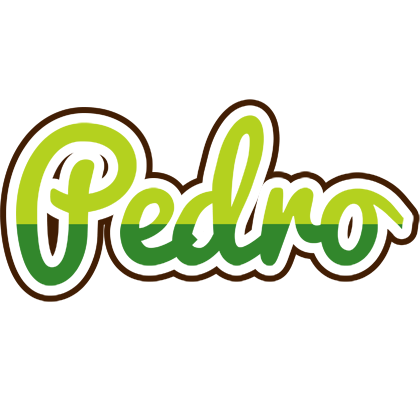 Pedro golfing logo