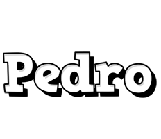 Pedro snowing logo