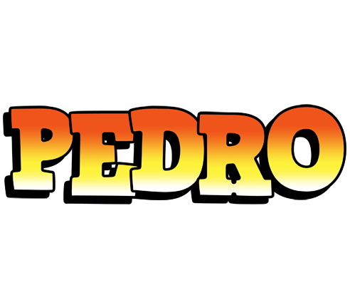 Pedro sunset logo