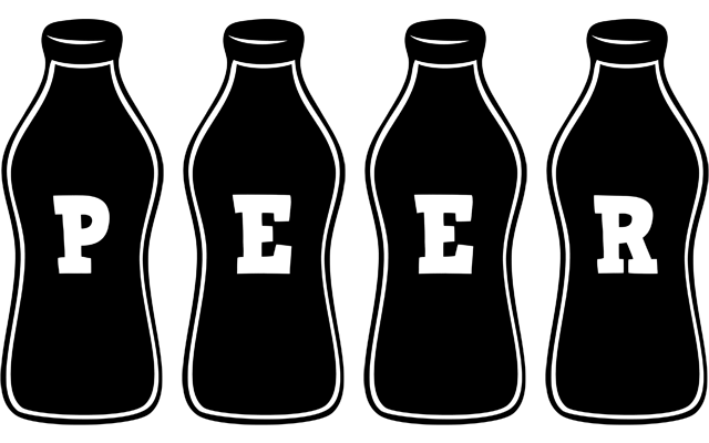 Peer bottle logo