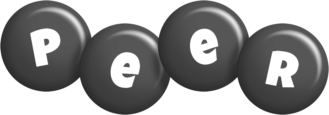 Peer candy-black logo