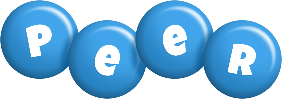 Peer candy-blue logo