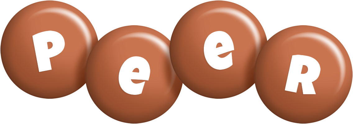 Peer candy-brown logo