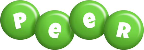 Peer candy-green logo