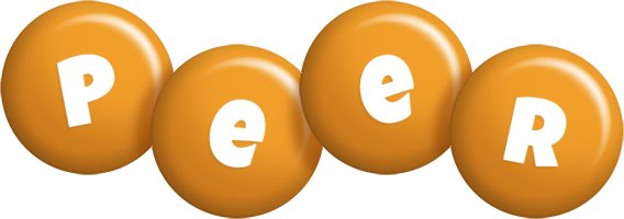 Peer candy-orange logo