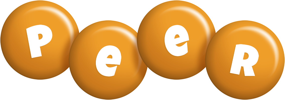 Peer candy-orange logo