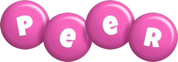 Peer candy-pink logo