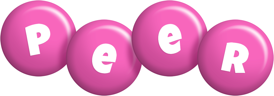 Peer candy-pink logo