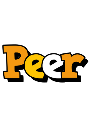 Peer cartoon logo