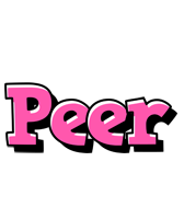 Peer girlish logo