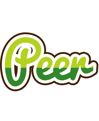 Peer golfing logo