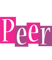 Peer whine logo