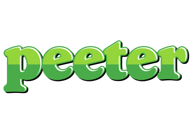 Peeter apple logo