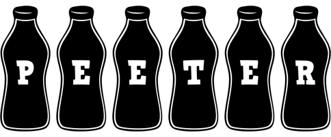 Peeter bottle logo