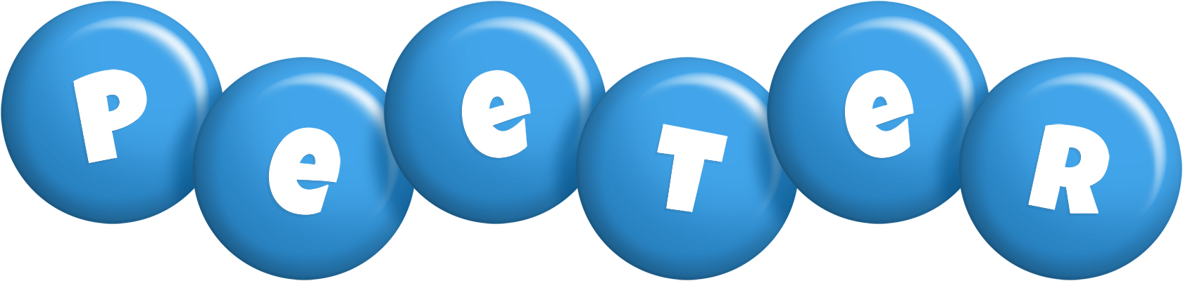 Peeter candy-blue logo