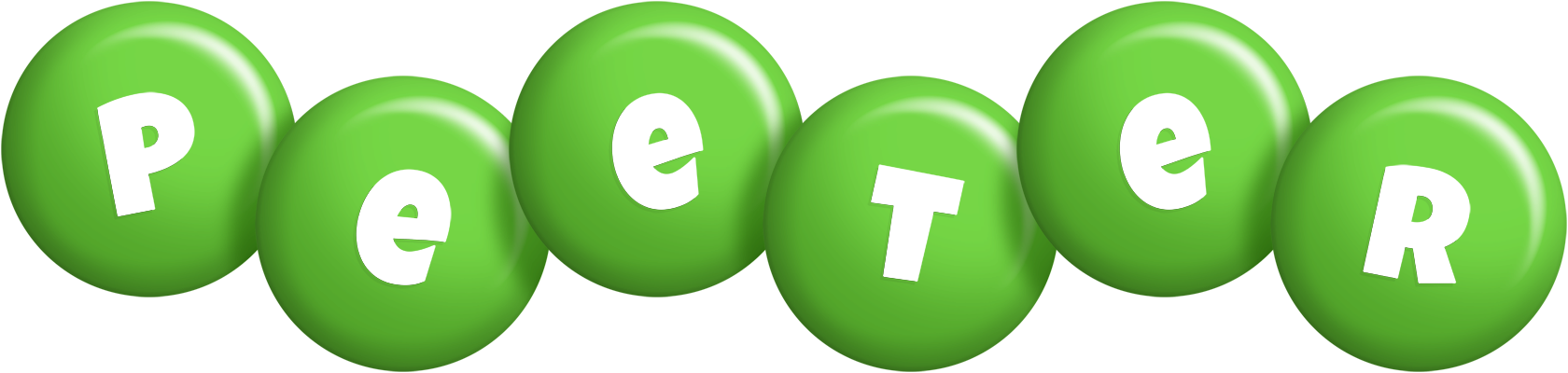 Peeter candy-green logo