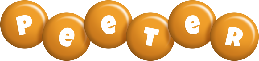 Peeter candy-orange logo