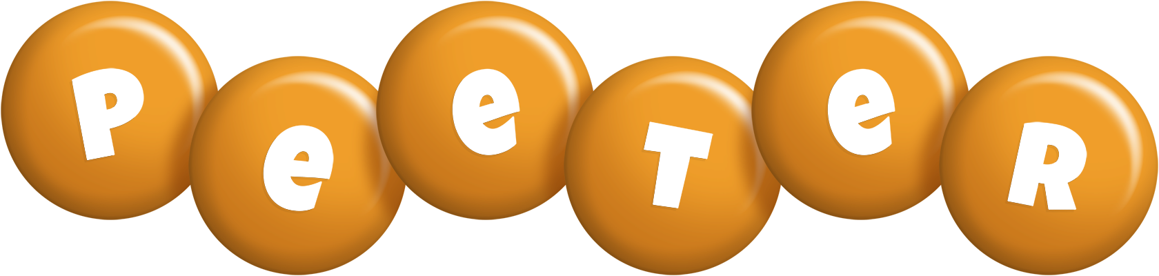 Peeter candy-orange logo