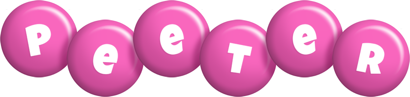 Peeter candy-pink logo