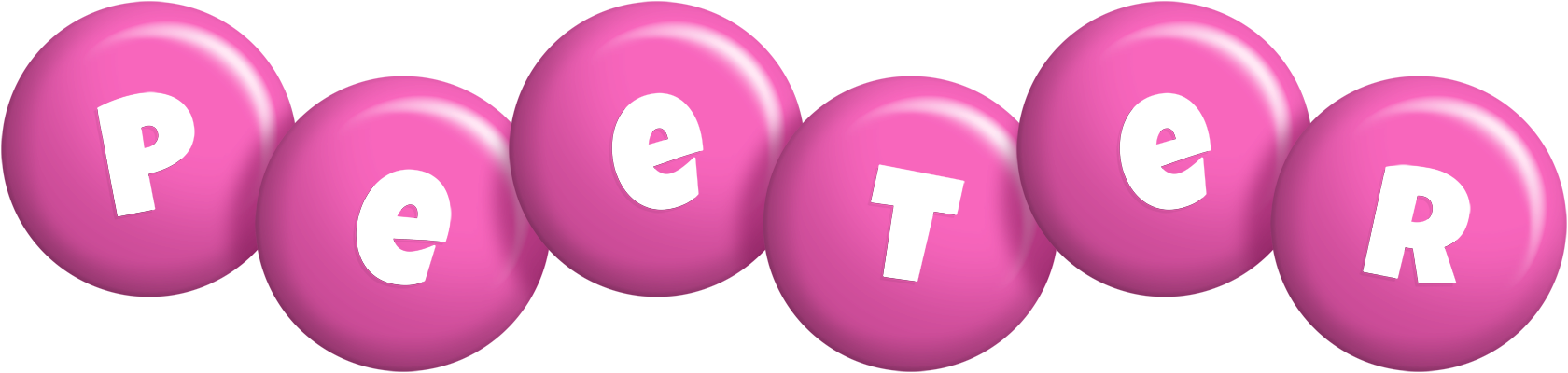 Peeter candy-pink logo