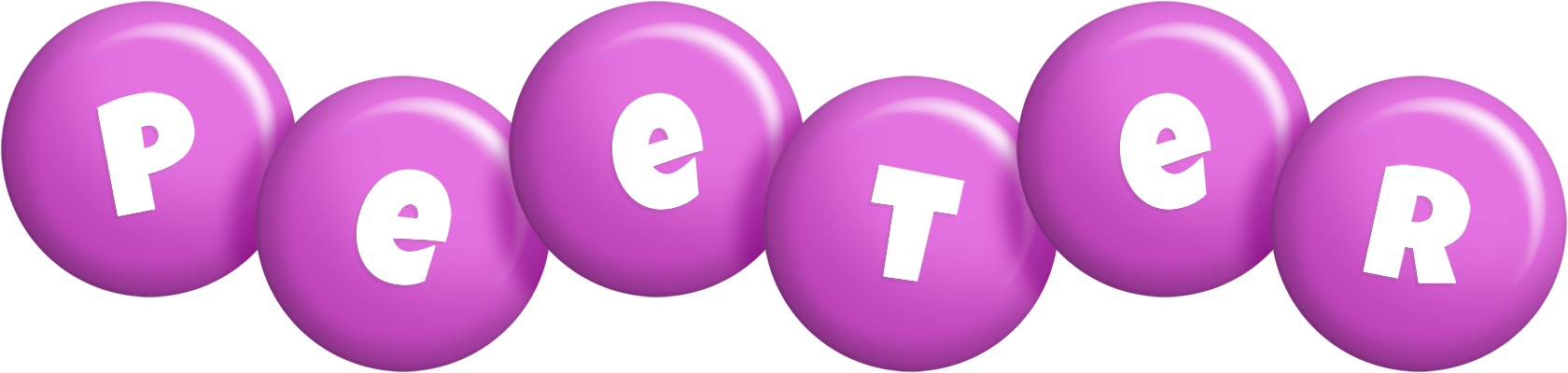 Peeter candy-purple logo