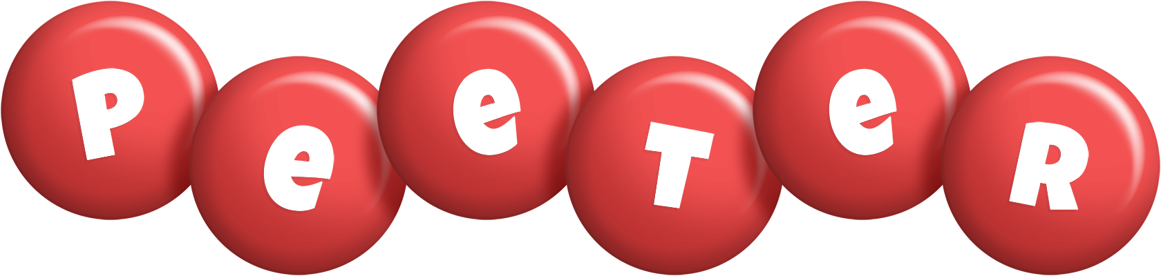 Peeter candy-red logo
