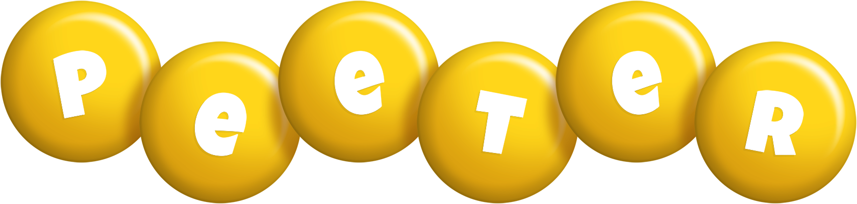 Peeter candy-yellow logo
