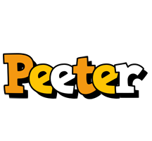 Peeter cartoon logo