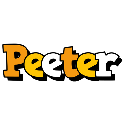 Peeter cartoon logo