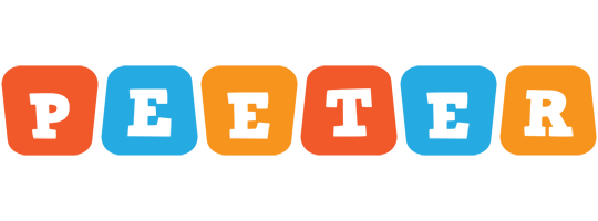 Peeter comics logo