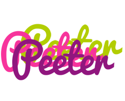 Peeter flowers logo