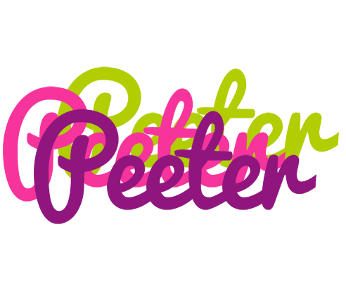 Peeter flowers logo