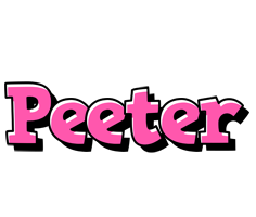 Peeter girlish logo