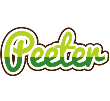 Peeter golfing logo