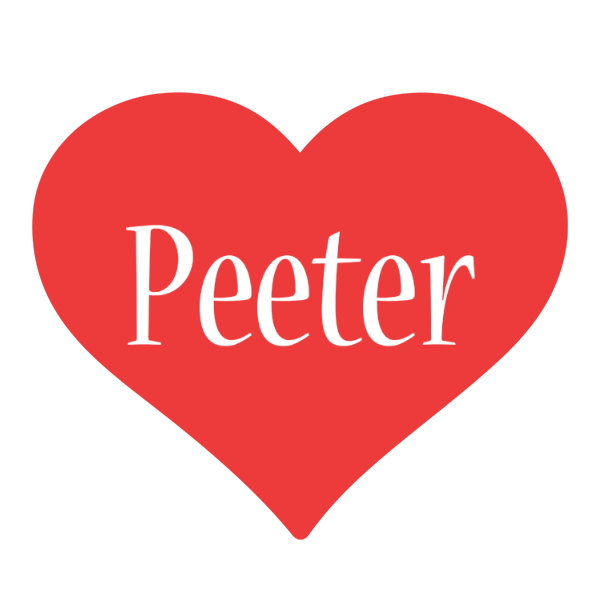 Peeter love logo