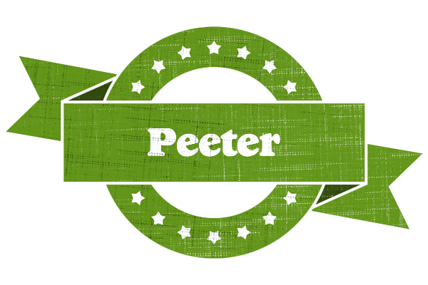 Peeter natural logo