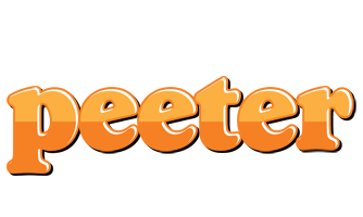 Peeter orange logo