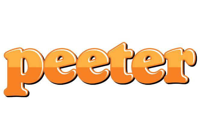 Peeter orange logo