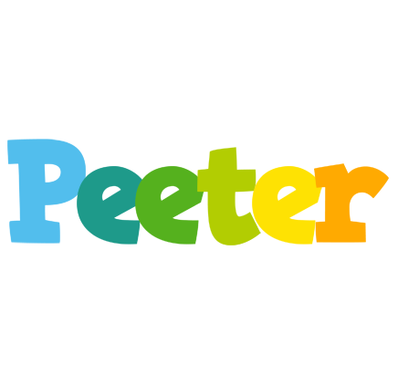 Peeter rainbows logo