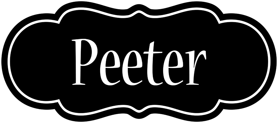 Peeter welcome logo