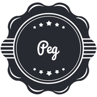 Peg badge logo