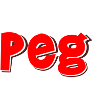 Peg basket logo