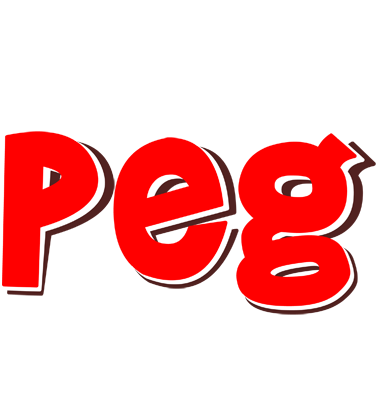 Peg basket logo